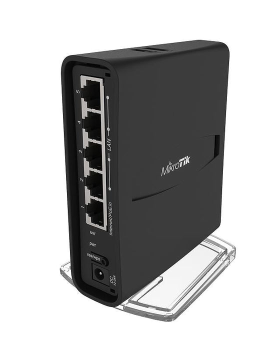 EAN 2505021811584 - Mikrotik hAP ac² 1167 Mbit/s Negro Energía sobre Ethernet (PoE) imagen 1