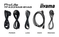 EAN 4948570123872 - iiyama TF4339AS-B1AG pantalla para PC 108 cm (42.5") 3840 x 2160 Pixeles 4K Ultra HD LED Pantalla táctil  imagen 14