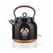 EAN 5608475016523 - Haeger EK-22B.024A tetera eléctrica 1,7 L 2200 W Negro, Oro imagen 1