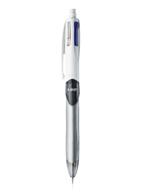 EAN 3086123449558 - BIC 4Colours Negro, Azul, Verde, Rojo Bolígrafo de punta retráctil con pulsador 12 pieza(s) imagen 1