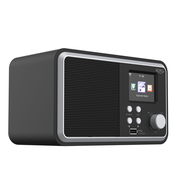 Xoro Dab 300 Ir, Internet Radio, Dab+,Bt,Usb,Upnp, Blanco
