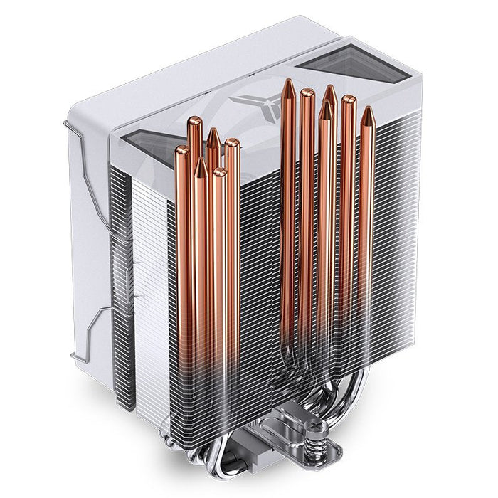 K Jonsbo Cr-1000 V2 Pro Rgb Cpu Disipador, 120mm - Blanco