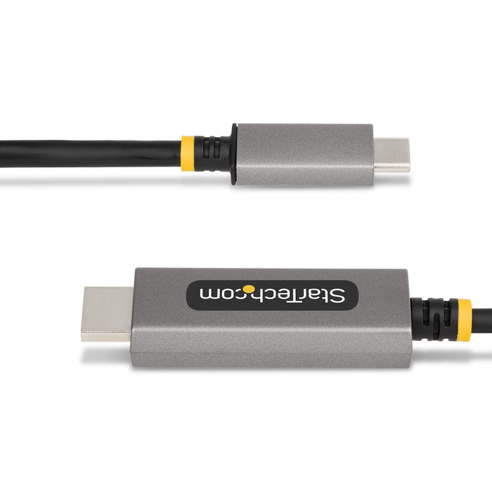 EAN 0065030897433 - StarTech.com 136B-USBC-HDMI213M adaptador de cable de vídeo 3 m USB Tipo C HDMI tipo A (Estándar) Gris imagen 4