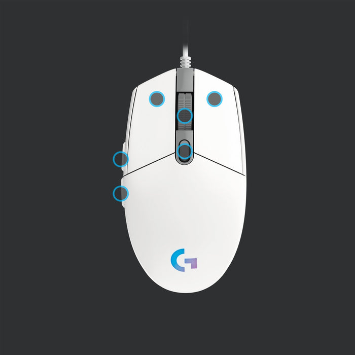EAN 5099206089174 - Logitech G 910-005797 ratón Juego USB tipo A 8000 DPI imagen 4