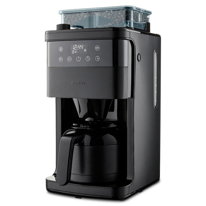 Md 19911 Kaffeemaschine Mit Mahlwerk Schwarz