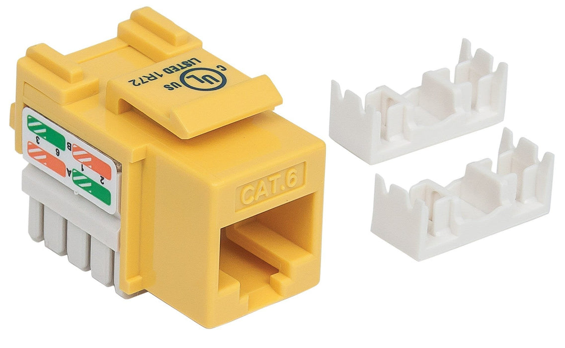 Intellinet 210584 Módulo Keystone C6 Utp Amarillo