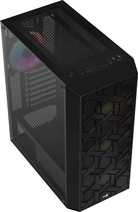 Caja Gaming Semitorre Aerocool Hivebk