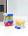 EAN 9414202885432 - Sistema 881543 recipiente de almacenar comida Ovalado Contenedor 0,4 L Azul, Transparente 3 pieza(s) imagen 2