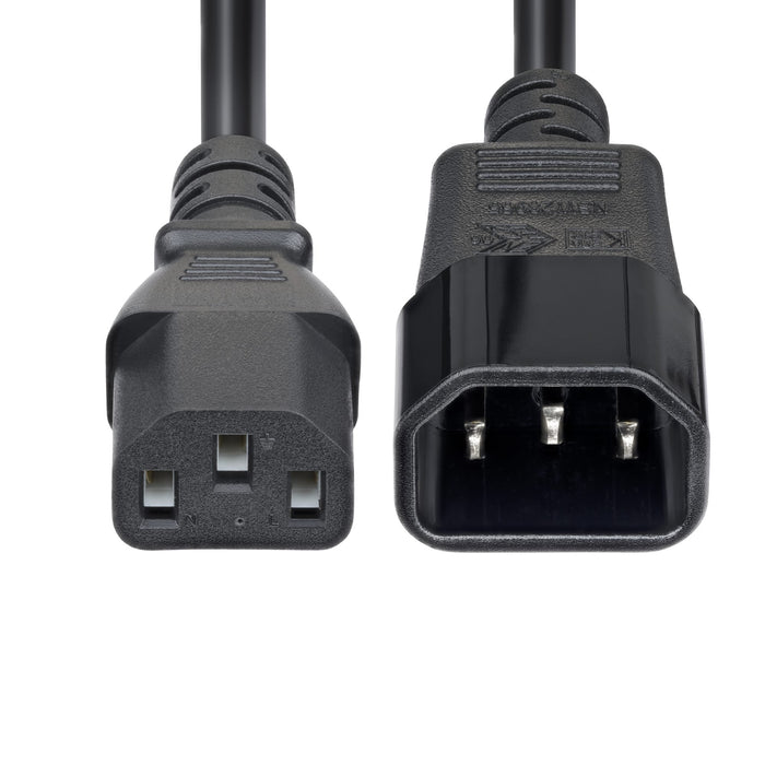 EAN 0065030920506 - StarTech.com PXTC13C141415FEU cable de transmisión Negro 4,57 m C14 acoplador C13 acoplador imagen 5