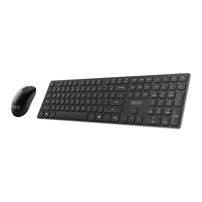 EAN 4711377367042 - MSI FORGE K210 WIRELESS COMBO teclado Ratón incluido Hogar / Oficina USB QWERTY Inglés de EE. UU. Negro imagen 3