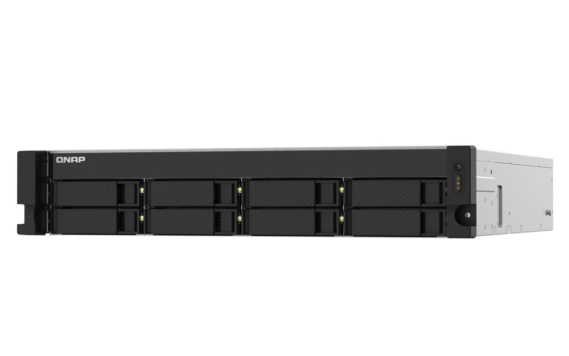 EAN 0885022020171 - QNAP TS-832PXU NAS Bastidor (2U) Annapurna Labs AL324 4 GB DDR4 0 TB QNAP Turbo System Aluminio, Negro imagen 4