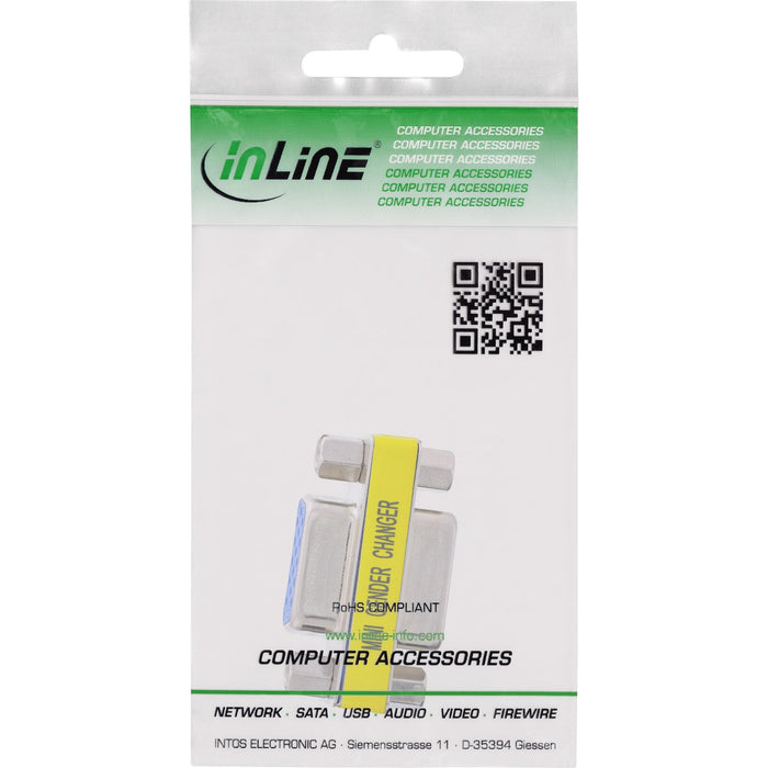 Adaptador Inline Db15 Hd Vga/S-Vga Hembra A Hembra