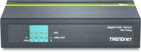 EAN 0710931160154 - Trendnet TPE-TG50g No administrado Gigabit Ethernet (10/100/1000) Energía sobre Ethernet (PoE) Negro imagen 3