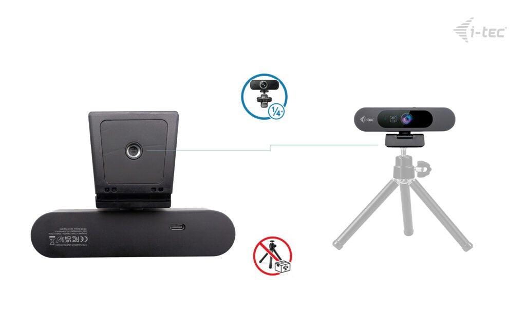 Webcam  I-Tec Solomon Pro 900 4k  Ai Auto Framing