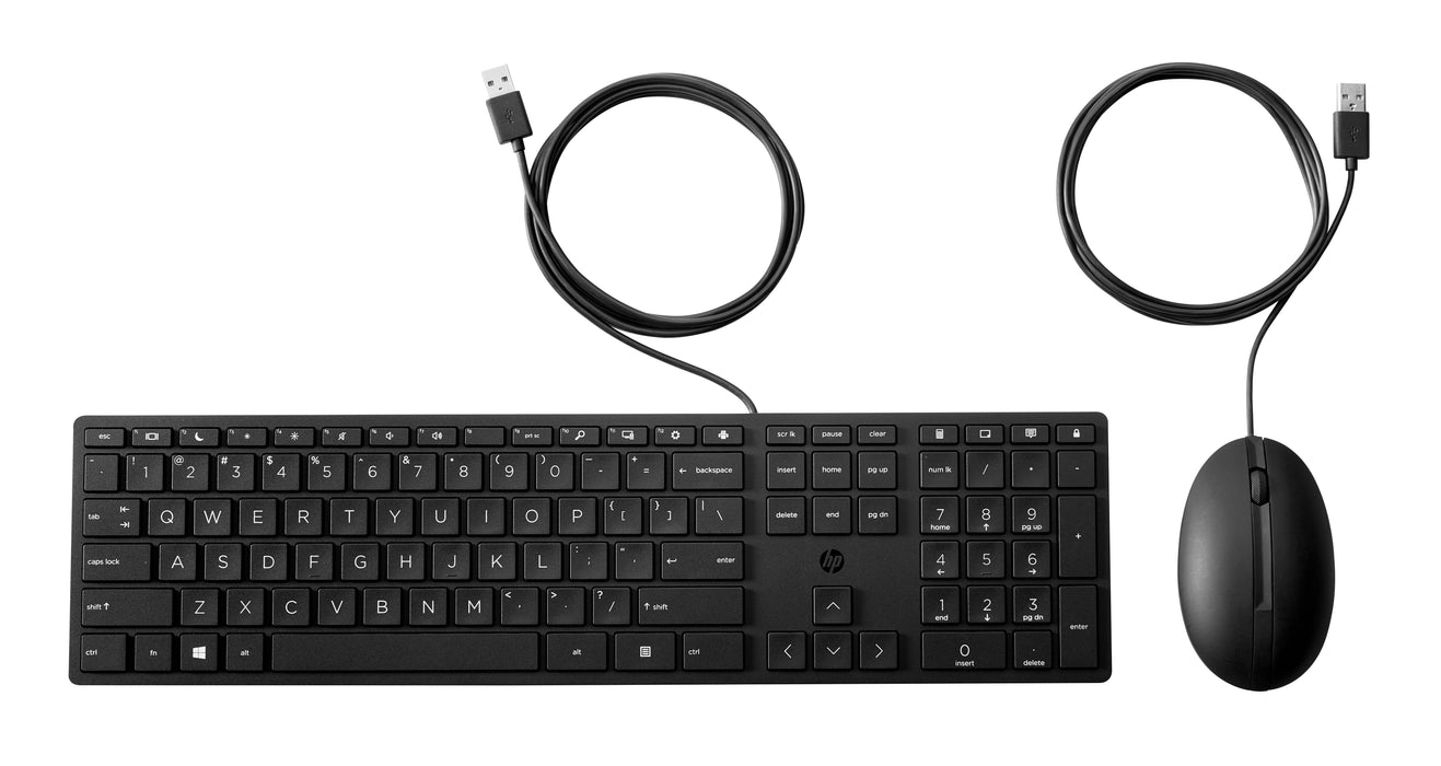 EAN 0194721887795 - HP Wired Desktop 320MK Mouse and Keyboard teclado Ratón incluido Oficina USB Negro imagen 1