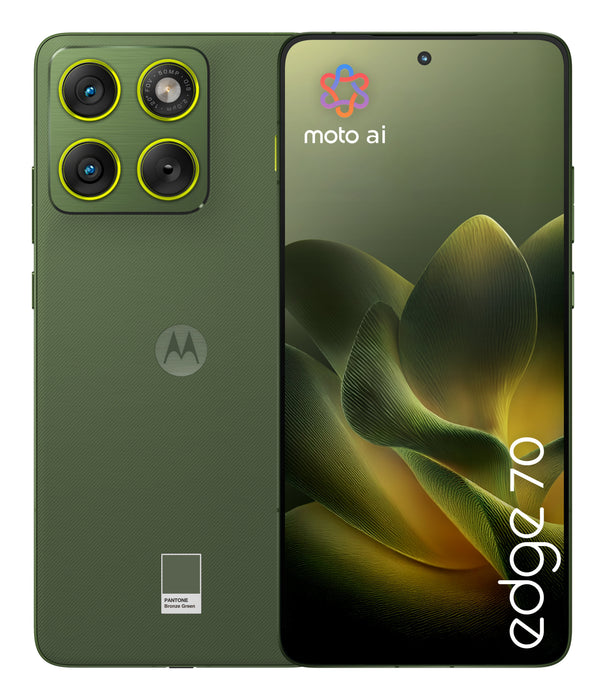 Motorola Edge 70 17 Cm (6.7") Dual Sim Android 16.0 5g Usb Type-C 12 Gb 512 Gb 4800 Mah Green