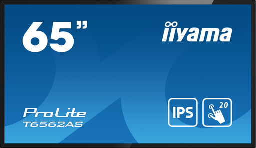 EAN 4948570120482 - iiyama T6562AS-B1 pantalla de señalización Panel plano interactivo 163,8 cm (64.5") LED 500 cd / m² 4K Ul imagen 2