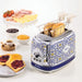 EAN 8003705122901 - Ariete 0155/0C 6 2 rebanada(s) 810 W Blanco, Azul claro imagen 2