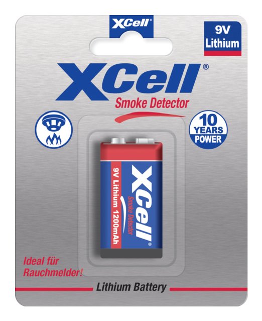 EAN 4042883384828 - XCell 138482 pila doméstica Batería recargable 9V Litio imagen 1
