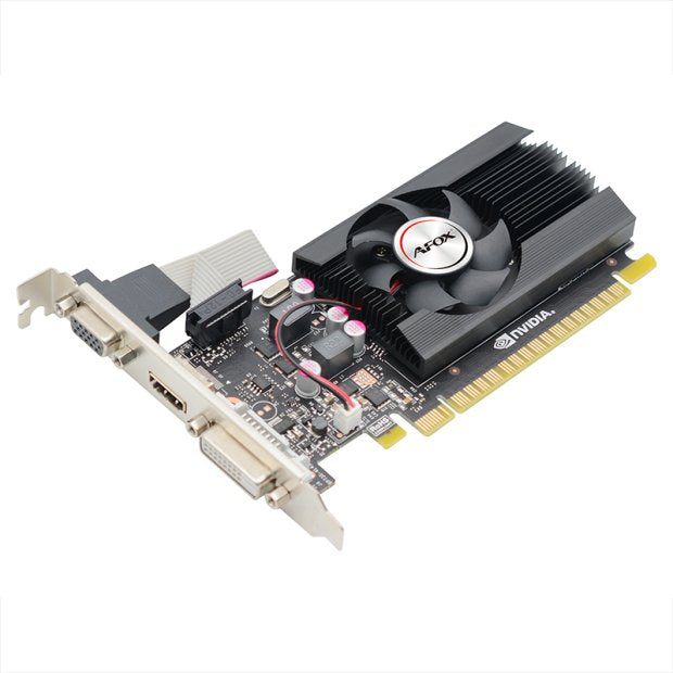Tarjeta Gráfica Geforce Gt 710 4 Gb Ddr3 64 Bits Dvi Hdmi Vga Lp V1