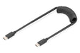 EAN 4016032482550 - Digitus AK-300431-006-S cable USB USB 2.0 USB C 0,48 Gbit/s 60 W Negro imagen 1