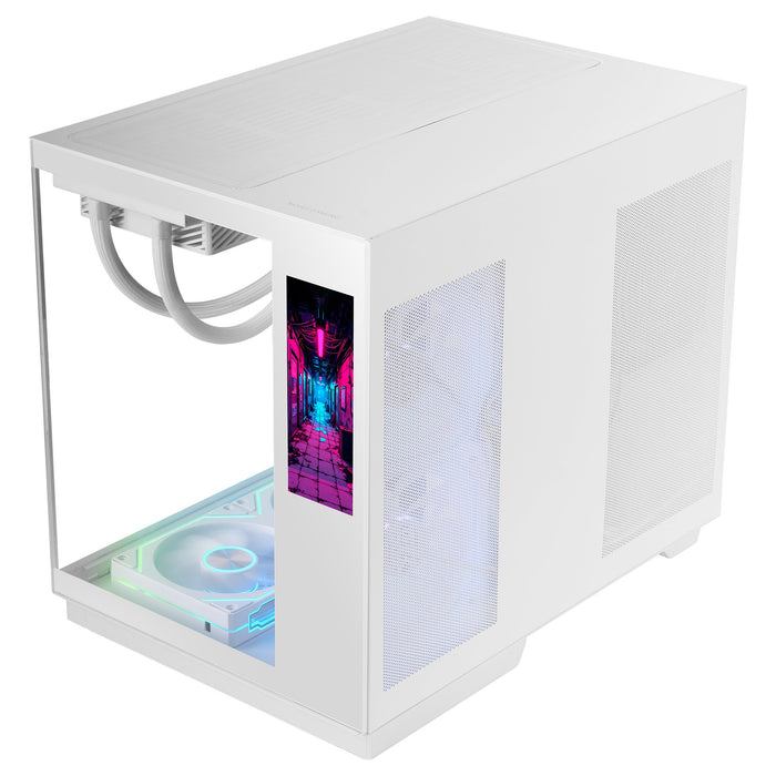 EAN 8435693112587 - Mars Gaming MCMIRAGEW carcasa de ordenador Midi Tower Blanco imagen 3