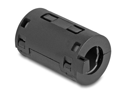 Delock 80947 Núcleo De Ferrita / Anillo De Ferrita Para Cable Redondo 11 Mm 2 Piezas Negro