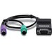 EAN 0710931170092 - Trendnet TK-CAT5P cable ps/2 0,4 m 2x 6-p Mini-DIN Negro imagen 2