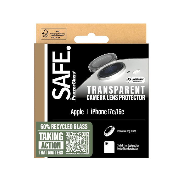 EAN 5715685021114 - PanzerGlass SAFE. by ® Camera Lens Protector Transparent iPhone 17e | 16e Protector de pantalla Apple 1 p imagen 3