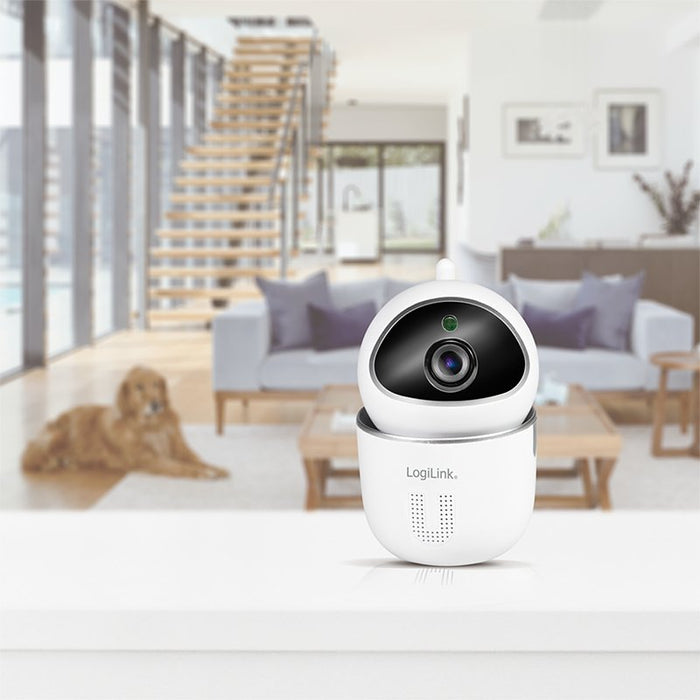 Cámara Ip Inteligente Wi-Fi Para Interiores, Compatible Con Tuya.