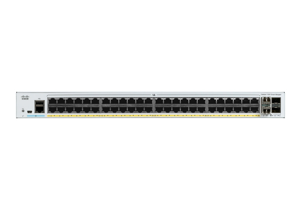 Catalyst 1000 48 Port Ge Cpnt Poe 4x10g Sfp