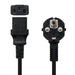 EAN 8433281006812 - Nanocable 10.22.0105 cable de transmisión Negro 5 m C13 acoplador CEE7/7 imagen 2