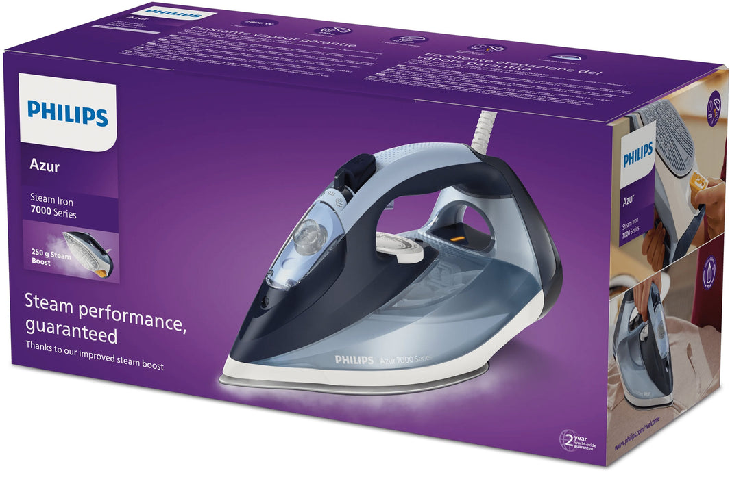 EAN 8720389015564 - Philips 7000 series DST7020/20 plancha Plancha a vapor Suela SteamGlide Plus 2800 W imagen 4