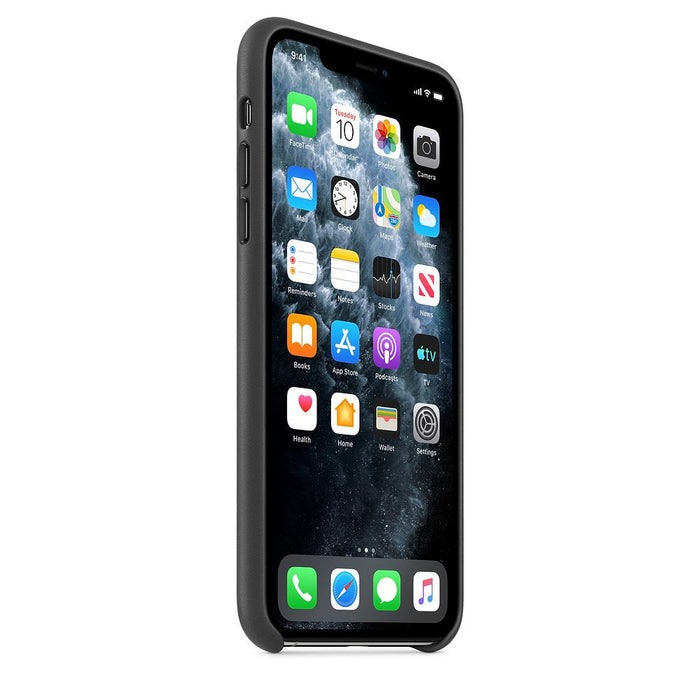 Funda Apple Iphone 11 Pro Max Leather Case Negro Mx0e2zm/A