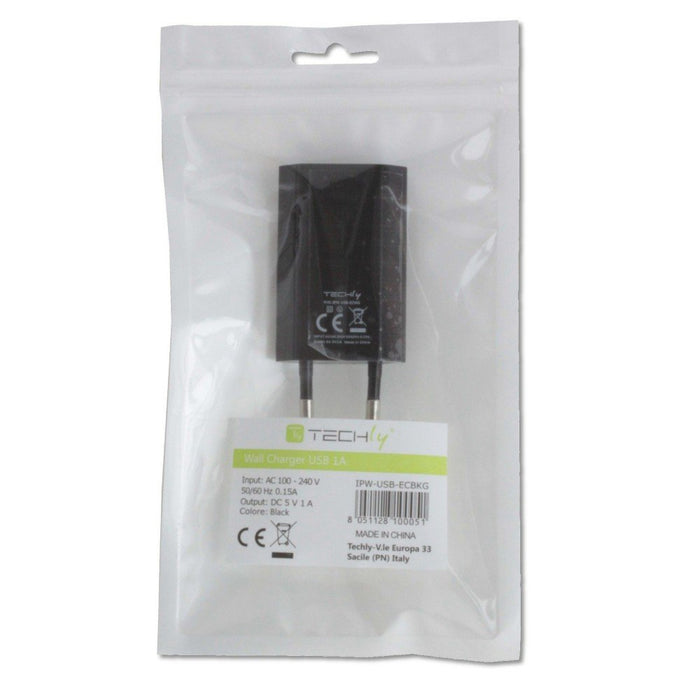 EAN 8051128100051 - Techly IPW-USB-ECBKG cargador de dispositivo móvil GPS, MP3, Teléfono móvil, PDA, Smartphone Negro Corrie imagen 2