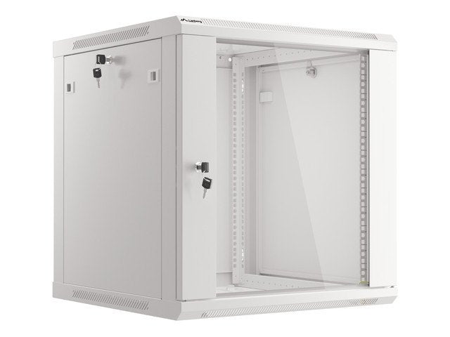 EAN 5901969403169 - Lanberg WF01-6612-10S armario rack 12U Bastidor de pared Gris imagen 9
