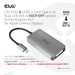 EAN 8719214471651 - CLUB3D CAC-1510-A adaptador de cable de vídeo 0,25 m USB Tipo C DVI-D Gris imagen 4