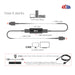 EAN 8719214472825 - CLUB3D CAC-1307 extensor audio/video Repetidor de señales AV Negro imagen 5