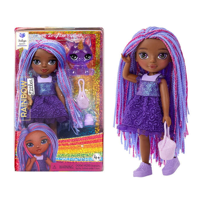 Muñeca Little Fashion Indigo Morada Rainbow High