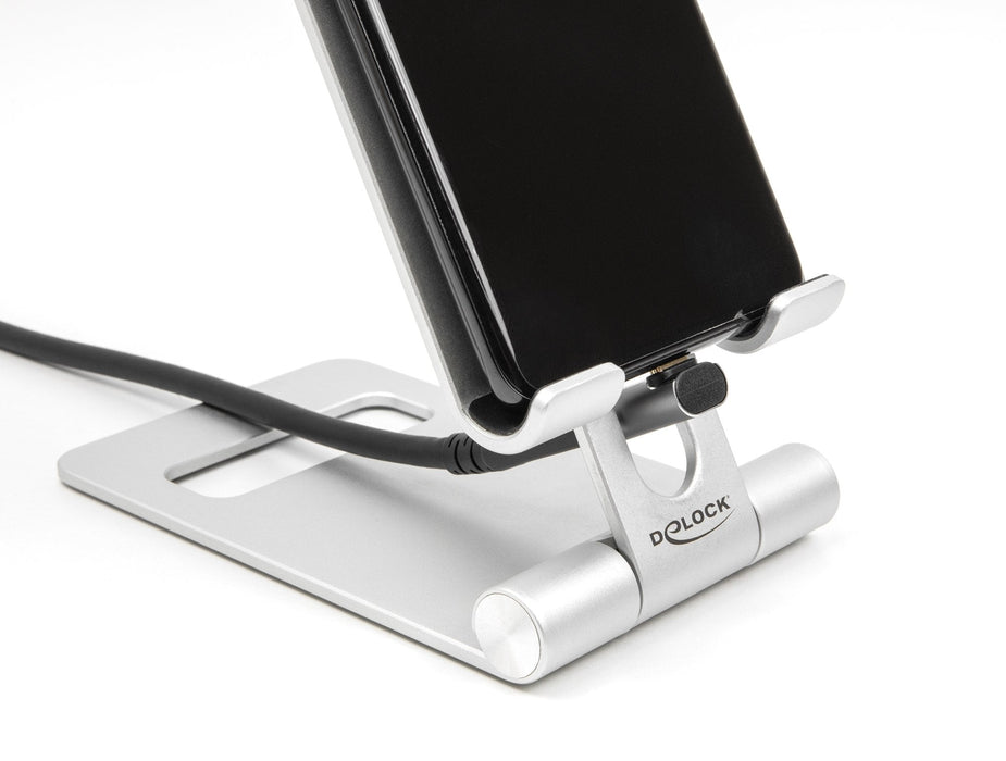 Delock 60289 Usb Adaptador 40 Gbps Usb Type-C Pd 3.1 240 W Macho A Puerto Hembra Sesgado 8k 60 Hz Metal