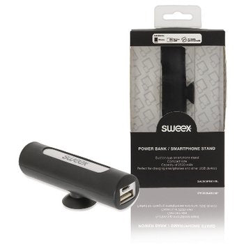 EAN 8717534022911 - Sweex SW2500PB001BL batería externa Ión de litio 2500 mAh Negro imagen 1