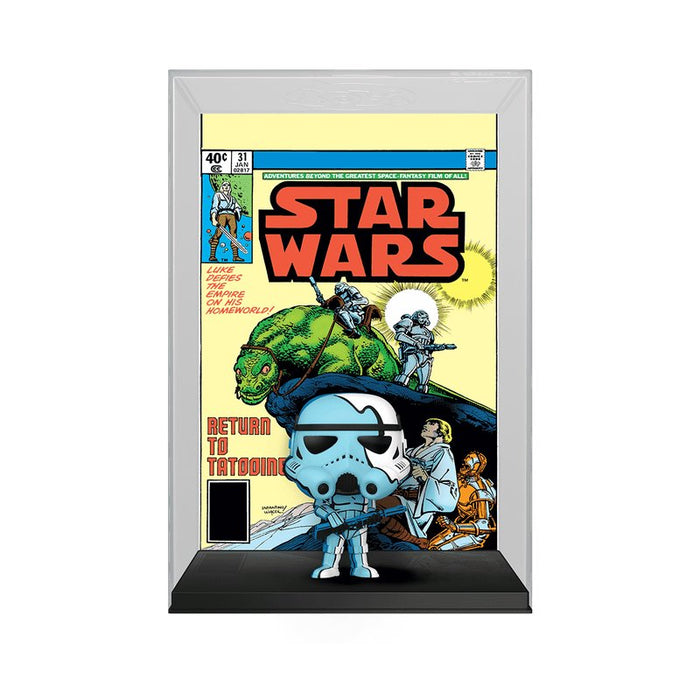 EAN 0889698809566 - FUNKO POP! Comic Covers Star Wars (1977) #31 - Sandtrooper imagen 1