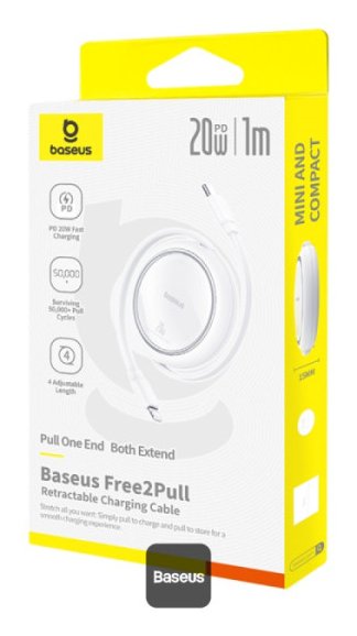 EAN 6932172661335 - Baseus P10364501211-00 cable de conector Lightning 1 m Blanco imagen 3