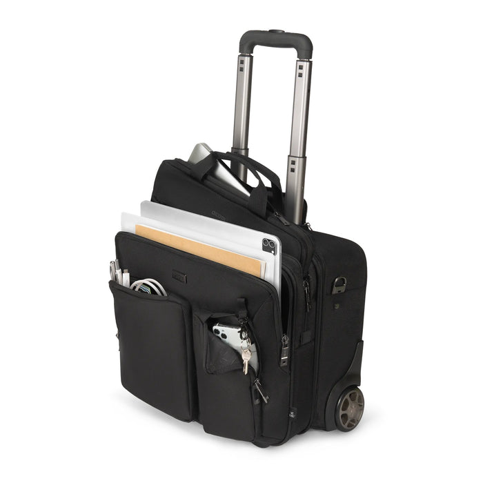 EAN 7640239423404 - DICOTA D3250901 maletines para portátil 40,6 cm (16") Maletín con ruedas Negro imagen 5