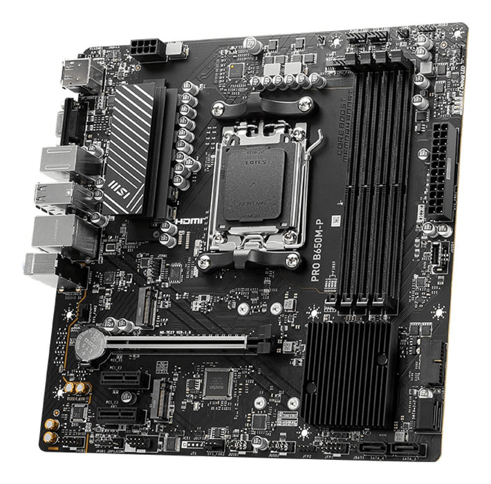 EAN 4711377100953 - MSI PRO B650M-P placa base AMD B650 Zócalo AM5 micro ATX imagen 3
