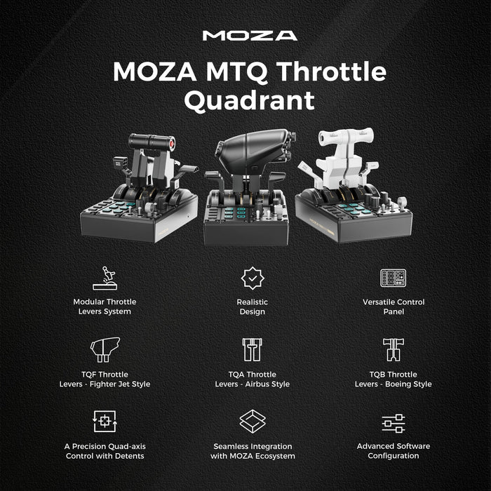 Moza Racing Mtq Throttle Quadrant