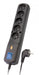EAN 5901966000293 - LESTAR LV530W 2,5M limitador de tensión Negro, Gris 5 salidas AC imagen 1
