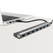 EAN 4052792048636 - LogiLink UA0308 hub de interfaz USB 3.2 Gen 1 (3.1 Gen 1) Type-A 5000 Mbit/s Gris imagen 6