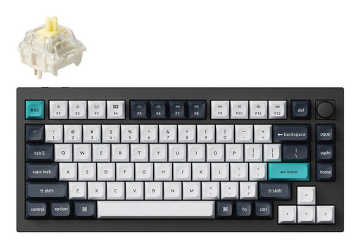 EAN 4895248875253 - Keychron Q1 Max teclado Universal USB + RF Wireless + Bluetooth QWERTZ Alemán Negro imagen 1