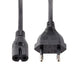 EAN 0065030894388 - StarTech.com 752E-2M-POWER-LEAD cable de transmisión Negro CEE7/16 C7 acoplador imagen 4